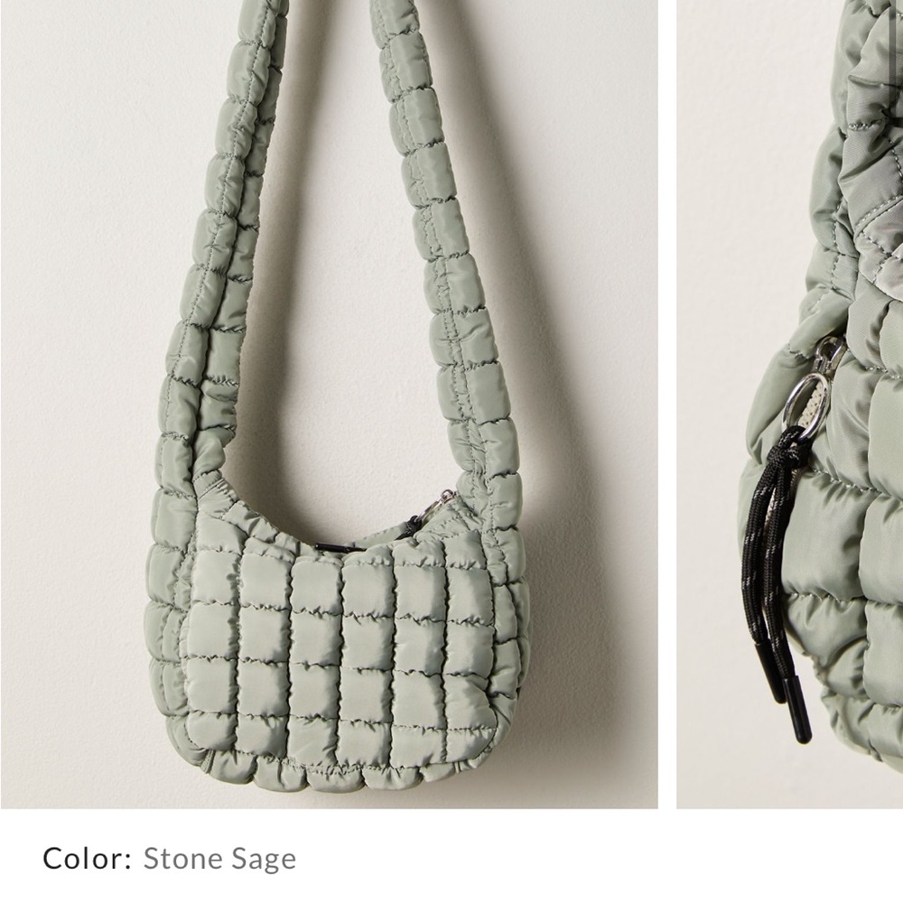 Free People Quilted Baby Carryall Sling Bag